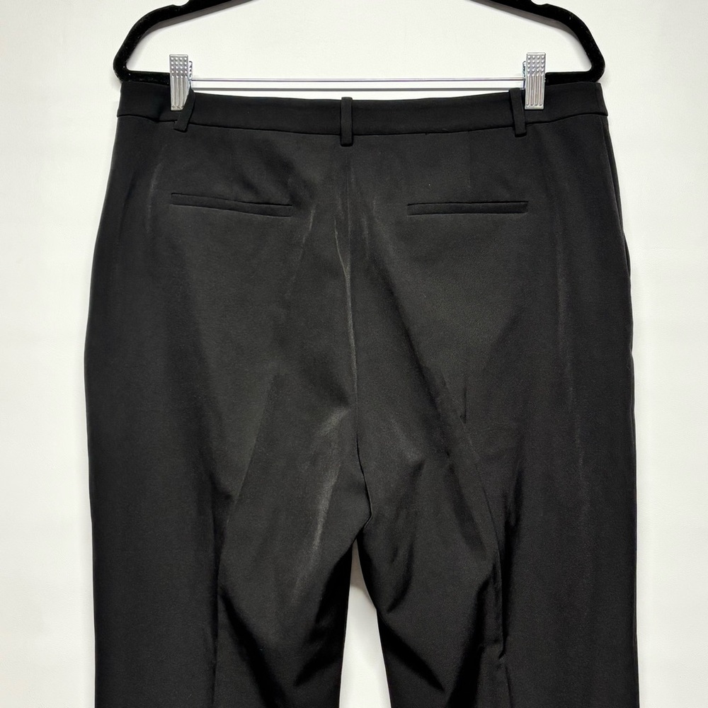 ✨Donna Karan Essentials High-Rise Straight-Leg Pants Black Size 12 - Picture 5 of 16